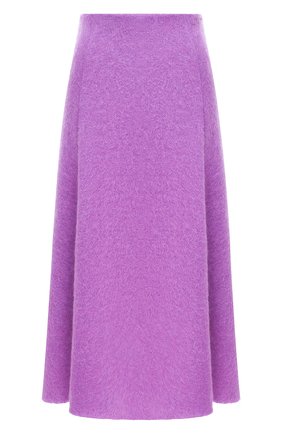 Женская шерстяная юбка VALENTINO фуксия цвета по цене 165000 руб., арт. UB3KG01R5P2 | Фото 1 Женская шерстяная юбка VALENTINO фуксия цвета, арт. UB3KG01R5P2 | Фото 1