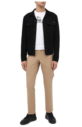 Мужская джинсовая куртка DOLCE & GABBANA черного цвета по цене 67250 руб., арт. G9JC2D/G8CN9 | Фото 2 Мужская джинсовая куртка DOLCE & GABBANA черного цвета, арт. G9JC2D/G8CN9 | Фото 2