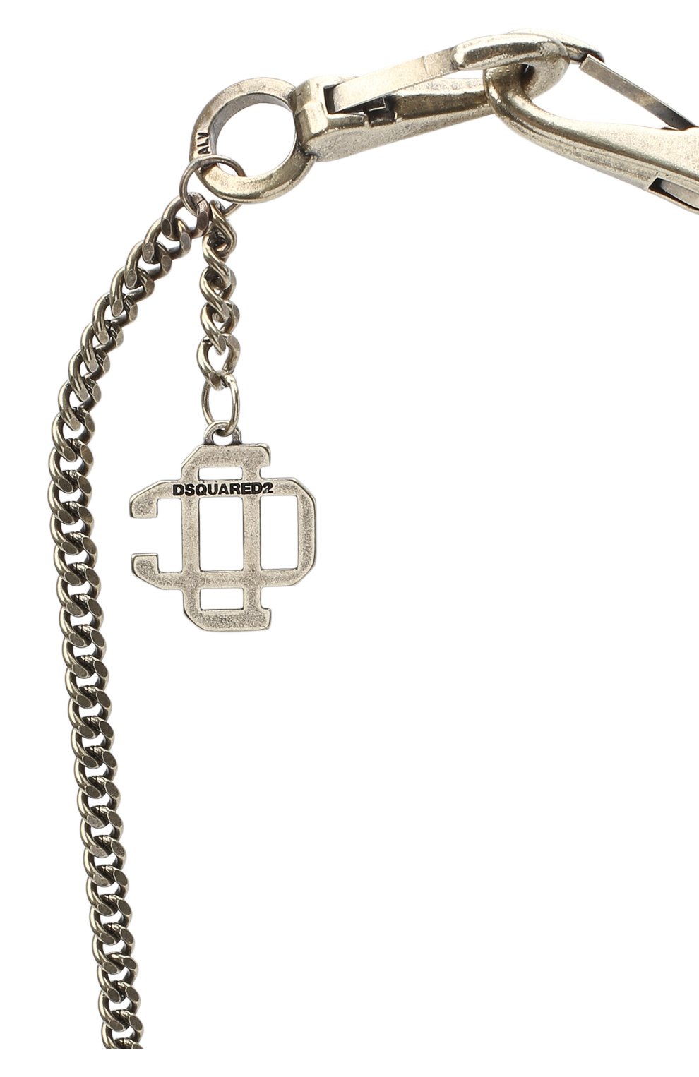 Мужского цепь DSQUARED2 серебряного цвета по цене 27000 руб., арт. CHM0060/37200001 | Фото 2 Мужского цепь DSQUARED2 серебряного цвета, арт. CHM0060/37200001 | Фото 2