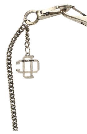 Мужского цепь DSQUARED2 серебряного цвета по цене 27000 руб., арт. CHM0060/37200001 | Фото 2 Мужского цепь DSQUARED2 серебряного цвета, арт. CHM0060/37200001 | Фото 2
