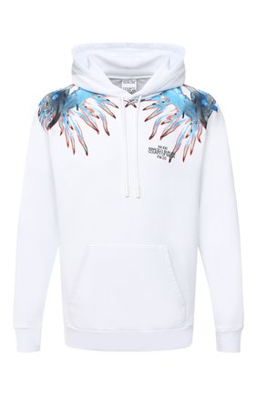 Мужской хлопковое худи MARCELO BURLON белого цвета по цене 35050 руб., арт. CMBB007F20FLE010 | Фото 1 Мужской хлопковое худи MARCELO BURLON белого цвета, арт. CMBB007F20FLE010 | Фото 1