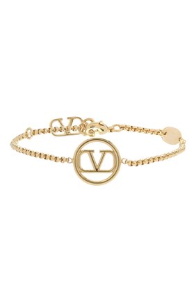Женский браслет valentino garavani vlogo VALENTINO золотого цвета по цене 18350 руб., арт. UW2J0F89/MET | Фото 1 Женский браслет valentino garavani vlogo VALENTINO золотого цвета, арт. UW2J0F89/MET | Фото 1