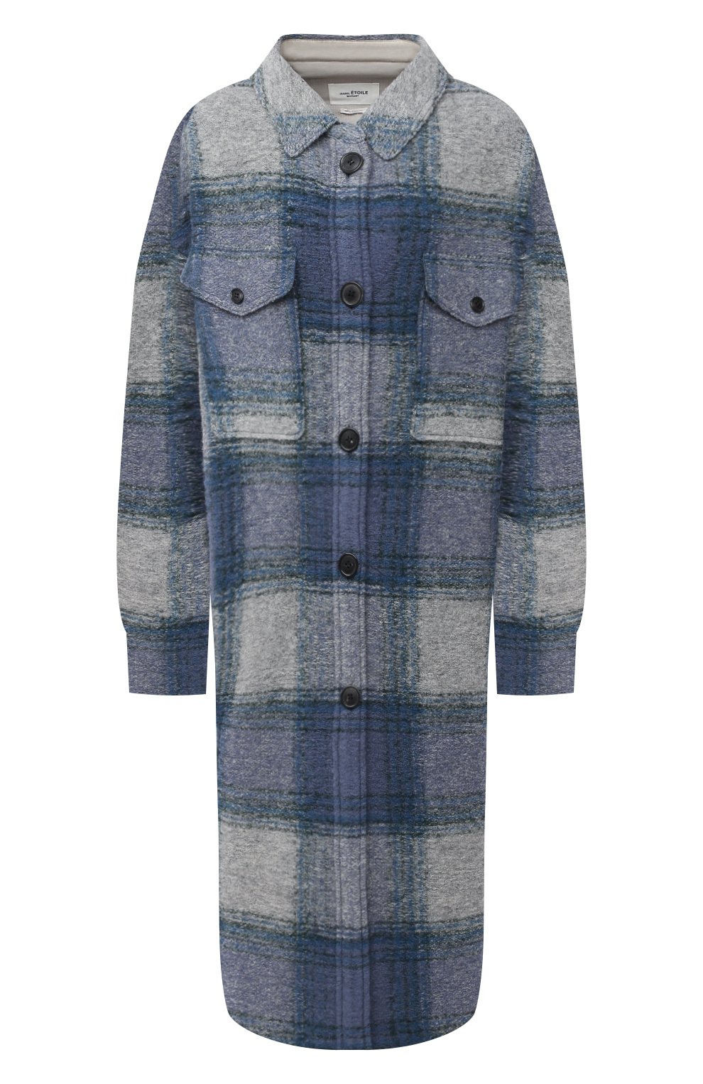 Женское голубое пальто ISABEL MARANT ETOILE — купить за ...