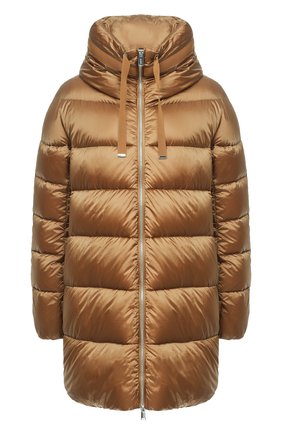 Женский пуховик ADD коричневого цвета по цене 54950 руб., арт. 2AW282 | Фото 1 Женский пуховик ADD коричневого цвета, арт. 2AW282 | Фото 1