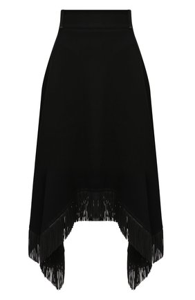 Женская юбка из шерсти и кашемира SAINT LAURENT черного цвета по цене 289500 руб., арт. 630950/Y5B35 | Фото 1 Женская юбка из шерсти и кашемира SAINT LAURENT черного цвета, арт. 630950/Y5B35 | Фото 1