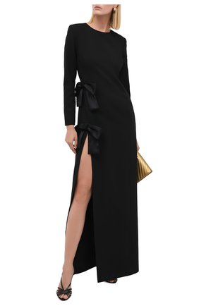 Женское платье SAINT LAURENT черного цвета по цене 347500 руб., арт. 625561/Y012W | Фото 2 Женское платье SAINT LAURENT черного цвета, арт. 625561/Y012W | Фото 2
