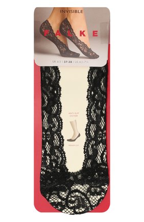 Женские подследники FALKE черного цвета по цене 1970 руб., арт. 41436 | Фото 1 Женские подследники FALKE черного цвета, арт. 41436 | Фото 1
