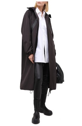 Женские кожаные леггинсы KITON черного цвета по цене 254000 руб., арт. D50171X05S03 | Фото 2 Женские кожаные леггинсы KITON черного цвета, арт. D50171X05S03 | Фото 2