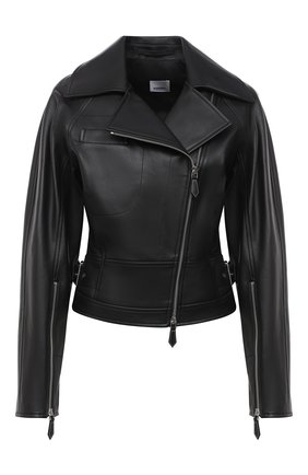 Женская кожаная куртка BURBERRY черного цвета по цене 231500 руб., арт. 8031161 | Фото 1 Женская кожаная куртка BURBERRY черного цвета, арт. 8031161 | Фото 1