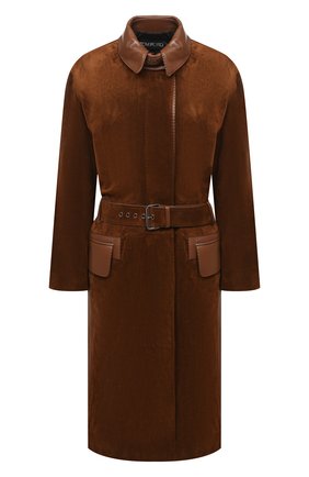 Женское кожаное пальто TOM FORD светло-коричневого цвета по цене 770000 руб., арт. CPL688-LEX226 | Фото 1 Женское кожаное пальто TOM FORD светло-коричневого цвета, арт. CPL688-LEX226 | Фото 1