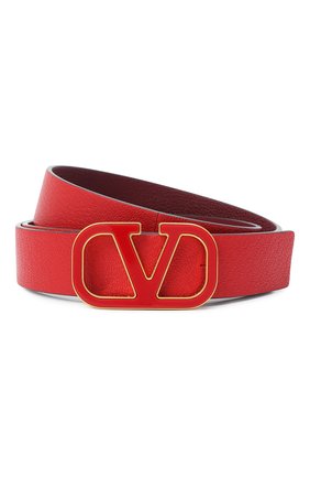 Женский кожаный ремень valentino garavani VALENTINO красного цвета по цене 28200 руб., арт. UW2T0T15/ACY | Фото 1 Женский кожаный ремень valentino garavani VALENTINO красного цвета, арт. UW2T0T15/ACY | Фото 1