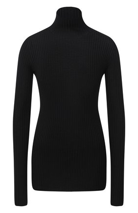 Женская водолазка из шерсти и шелка JIL SANDER черного цвета по цене 47300 руб., арт. JPPR754509-WRY21078 | Фото 1 Женская водолазка из шерсти и шелка JIL SANDER черного цвета, арт. JPPR754509-WRY21078 | Фото 1