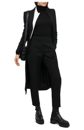 Женская водолазка из шерсти и шелка JIL SANDER черного цвета по цене 47300 руб., арт. JPPR754509-WRY21078 | Фото 2 Женская водолазка из шерсти и шелка JIL SANDER черного цвета, арт. JPPR754509-WRY21078 | Фото 2