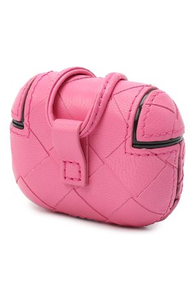 Мужской чехол для airpods pro BOTTEGA VENETA розового цвета по цене 30950 руб., арт. 630309/VCPP0 | Фото 2 Мужской чехол для airpods pro BOTTEGA VENETA розового цвета, арт. 630309/VCPP0 | Фото 2