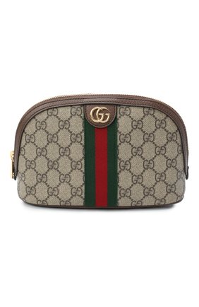 Женская косметичка GUCCI бежевого цвета по цене 28150 руб., арт. 625551/96IWG | Фото 1 Женская косметичка GUCCI бежевого цвета, арт. 625551/96IWG | Фото 1
