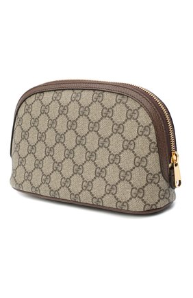 Женская косметичка GUCCI бежевого цвета по цене 28150 руб., арт. 625551/96IWG | Фото 2 Женская косметичка GUCCI бежевого цвета, арт. 625551/96IWG | Фото 2