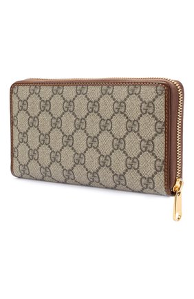 Женские портмоне GUCCI коричневого цвета по цене 54200 руб., арт. 621889/92TCG | Фото 2 Женские портмоне GUCCI коричневого цвета, арт. 621889/92TCG | Фото 2