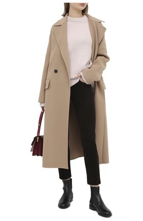 Женские кожаные ботинки SEE BY CHLOÉ черного цвета по цене 38900 руб., арт. SB35055A/12001 | Фото 2 Женские кожаные ботинки SEE BY CHLOÉ черного цвета, арт. SB35055A/12001 | Фото 2