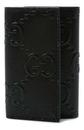 Мужская кожаный футляр для ключей GUCCI черного цвета по цене 21500 руб., арт. 625565/1W3AN | Фото 1 Мужская кожаный футляр для ключей GUCCI черного цвета, арт. 625565/1W3AN | Фото 1