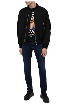 Мужская хлопковая футболка PHILIPP PLEIN черного цвета по цене 39150 руб., арт. F20C MTK4555 PJY002N | Фото 2 Мужская хлопковая футболка PHILIPP PLEIN черного цвета, арт. F20C MTK4555 PJY002N | Фото 2