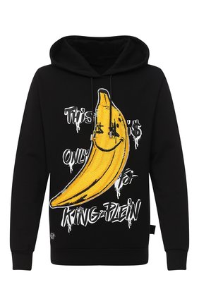 Мужской худи PHILIPP PLEIN черного цвета по цене 72870 руб., арт. F20C MJB2023 PJO002N | Фото 1 Мужской худи PHILIPP PLEIN черного цвета, арт. F20C MJB2023 PJO002N | Фото 1