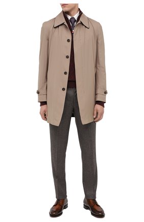 Мужской кожаные дерби SANTONI коричневого цвета по цене 75500 руб., арт. MCC016821MC3HNGCS53 | Фото 2 Мужской кожаные дерби SANTONI коричневого цвета, арт. MCC016821MC3HNGCS53 | Фото 2