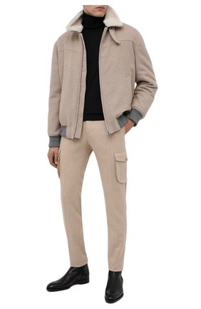 Мужские кожаные челси SANTONI черного цвета по цене 59950 руб., арт. MCCR11605JJ2IRICN01 | Фото 2 Мужские кожаные челси SANTONI черного цвета, арт. MCCR11605JJ2IRICN01 | Фото 2