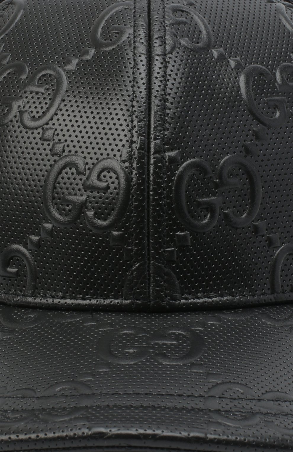 Мужской комбинированная бейсболка GUCCI черного цвета по цене 35700 руб., арт. 627156/4HL03 | Фото 3 Мужской комбинированная бейсболка GUCCI черного цвета, арт. 627156/4HL03 | Фото 3