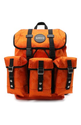 Мужской текстильный рюкзак off the grid GUCCI оранжевого цвета по цене 153500 руб., арт. 626160/H9HFN | Фото 1 Мужской текстильный рюкзак off the grid GUCCI оранжевого цвета, арт. 626160/H9HFN | Фото 1 (Ремень/цепочка: На ремешке)