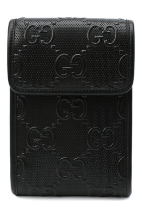Мужская кожаная сумка GUCCI черного цвета по цене 53550 руб., арт. 625571/1W3AN | Фото 1 Мужская кожаная сумка GUCCI черного цвета, арт. 625571/1W3AN | Фото 1