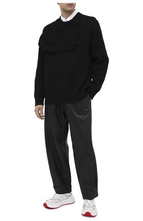Мужской кожаные брюки BOTTEGA VENETA черного цвета по цене 281500 руб., арт. 633448/VKVL0 | Фото 2 Мужской кожаные брюки BOTTEGA VENETA черного цвета, арт. 633448/VKVL0 | Фото 2