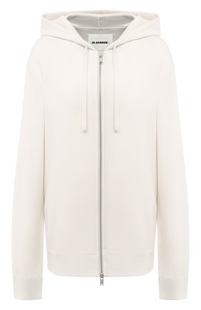 Женский кардиган из кашемира шелка JIL SANDER белого цвета по цене 175000 руб., арт. JPPR751500-WRY11028 | Фото 1 Женский кардиган из кашемира шелка JIL SANDER белого цвета, арт. JPPR751500-WRY11028 | Фото 1