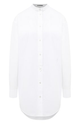 Женская хлопковая рубашка JIL SANDER белого цвета по цене 62400 руб., арт. JSXR600205-WR244300 | Фото 1 Женская хлопковая рубашка JIL SANDER белого цвета, арт. JSXR600205-WR244300 | Фото 1
