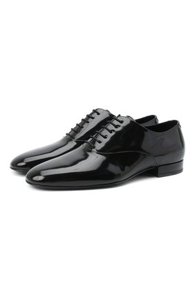 Мужские кожаные оксфорды SAINT LAURENT черного цвета по цене 72200 руб., арт. 634332/1YZ00 | Фото 1 Мужские кожаные оксфорды SAINT LAURENT черного цвета, арт. 634332/1YZ00 | Фото 1 (Материал внутренний: Натуральная кожа; Стили: Классический; Мужское Кросс-КТ: Вечерняя обувь; Материал внешний: Кожа; Региональные ограничения белый список (Axapta Mercury): RU; Длина стельки: 29,5, 29, 27,5, 27,3; ширина носка стельки: 8,7, 9, 9,2; высота каблука: 2, 2,2; толщина подошвы: 0,5)