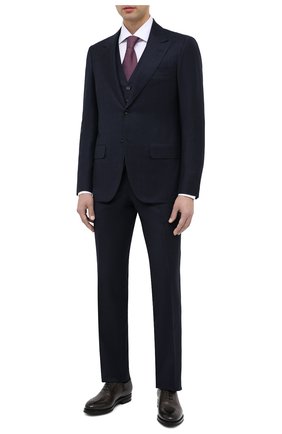 Мужские кожаные оксфорды KITON серого цвета по цене 213500 руб., арт. USSCARAN00100 | Фото 2 Мужские кожаные оксфорды KITON серого цвета, арт. USSCARAN00100 | Фото 2