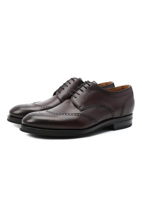 Мужские кожаные дерби KITON коричневого цвета по цене 213500 руб., арт. USSTRESN00101 | Фото 1 Мужские кожаные дерби KITON коричневого цвета, арт. USSTRESN00101 | Фото 1