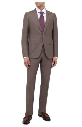 Мужские кожаные монки SANTONI коричневого цвета по цене 77100 руб., арт. MCC016036MC3HNGCS53 | Фото 2 Мужские кожаные монки SANTONI коричневого цвета, арт. MCC016036MC3HNGCS53 | Фото 2