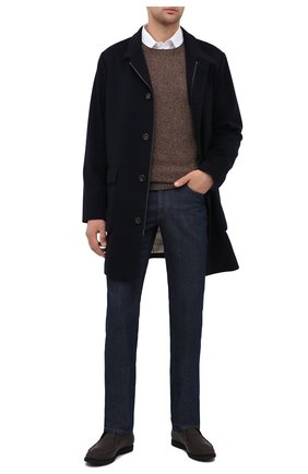 Мужские кожаные ботинки KITON коричневого цвета по цене 89950 руб., арт. USSFLYN00674 | Фото 2 Мужские кожаные ботинки KITON коричневого цвета, арт. USSFLYN00674 | Фото 2