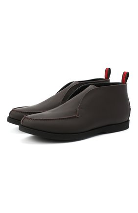 Мужские кожаные ботинки KITON коричневого цвета, арт. USSFLYN00674 | Фото 1 (Материал внутренний: Натуральная кожа; Подошва: Плоская; Мужское Кросс-КТ: Ботинки-обувь; Материал внешний: Кожа; Материал утеплителя: Без утеплителя; Региональные ограничения белый список (Axapta Mercury): RU; ширина носка стельки: 9,8, 8,8; высота каблука: 2,2; Длина стельки: 26,3)