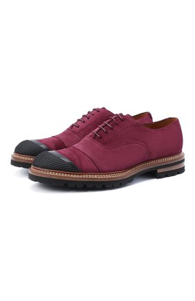 Мужские замшевые оксфорды KITON фиолетового цвета по цене 121000 руб., арт. USSPUMPN00139 | Фото 1 Мужские замшевые оксфорды KITON фиолетового цвета, арт. USSPUMPN00139 | Фото 1