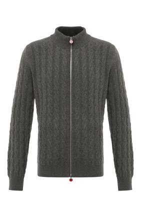 Мужская кашемировый кардиган KITON хаки цвета по цене 216500 руб., арт. UK1019 | Фото 1 Мужская кашемировый кардиган KITON хаки цвета, арт. UK1019 | Фото 1