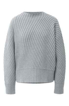 Женская шерстяной свитер JIL SANDER серого цвета по цене 68050 руб., арт. JSPR752050-WRY20008 | Фото 1 Женская шерстяной свитер JIL SANDER серого цвета, арт. JSPR752050-WRY20008 | Фото 1