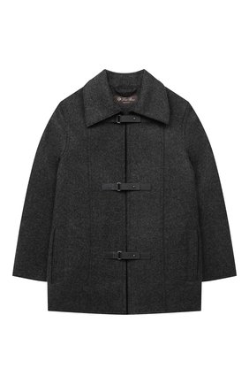 Детское кашемировое пальто LORO PIANA темно-серого цвета по цене 164000 руб., арт. FAL3155 | Фото 1 Детское кашемировое пальто LORO PIANA темно-серого цвета, арт. FAL3155 | Фото 1