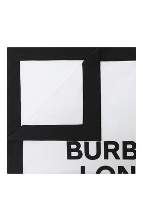 Детского хлопковое одеяло BURBERRY белого цвета по цене 12100 руб., арт. 8030393 | Фото 1 Детского хлопковое одеяло BURBERRY белого цвета, арт. 8030393 | Фото 1