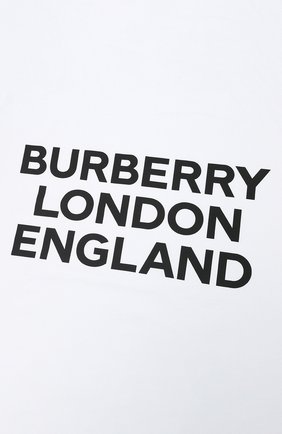 Детского хлопковое одеяло BURBERRY белого цвета по цене 12100 руб., арт. 8030393 | Фото 2 Детского хлопковое одеяло BURBERRY белого цвета, арт. 8030393 | Фото 2