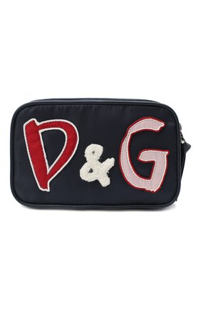Детская поясная сумка DOLCE & GABBANA темно-синего цвета по цене 18600 руб., арт. EB0202/AE172 | Фото 1 Детская поясная сумка DOLCE & GABBANA темно-синего цвета, арт. EB0202/AE172 | Фото 1