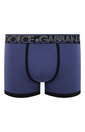 Мужские хлопковые боксеры DOLCE & GABBANA синего цвета по цене 4750 руб., арт. M4B74J/FUECH | Фото 1 Мужские хлопковые боксеры DOLCE & GABBANA синего цвета, арт. M4B74J/FUECH | Фото 1