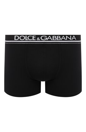 Мужские хлопковые боксеры DOLCE & GABBANA черного цвета по цене 4750 руб., арт. M4B65J/FUEB0 | Фото 1 Мужские хлопковые боксеры DOLCE & GABBANA черного цвета, арт. M4B65J/FUEB0 | Фото 1