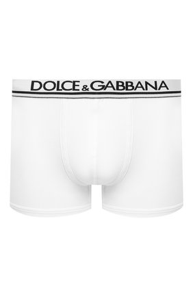 Мужские хлопковые боксеры DOLCE & GABBANA белого цвета по цене 4750 руб., арт. M4B65J/FUEB0 | Фото 1 Мужские хлопковые боксеры DOLCE & GABBANA белого цвета, арт. M4B65J/FUEB0 | Фото 1