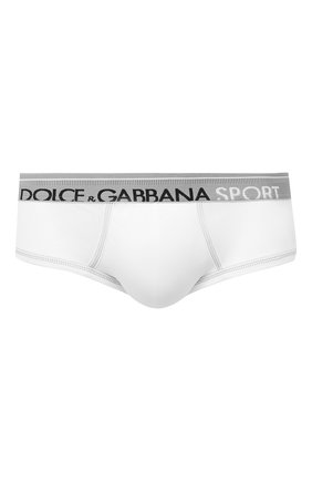 Мужские хлопковые хипсы DOLCE & GABBANA белого цвета по цене 4275 руб., арт. M3B79J/FUECH | Фото 1 Мужские хлопковые хипсы DOLCE & GABBANA белого цвета, арт. M3B79J/FUECH | Фото 1